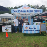 PapaB's Bama Boiled Peanuts logo