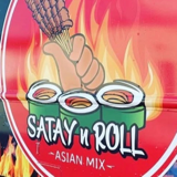 Satay N Roll logo
